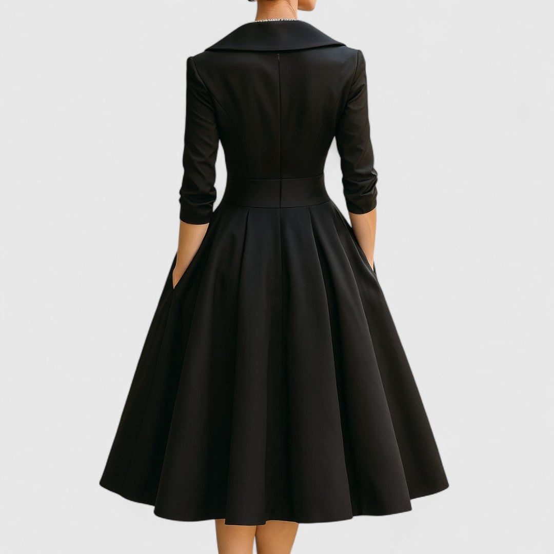 Vestido midi elegante