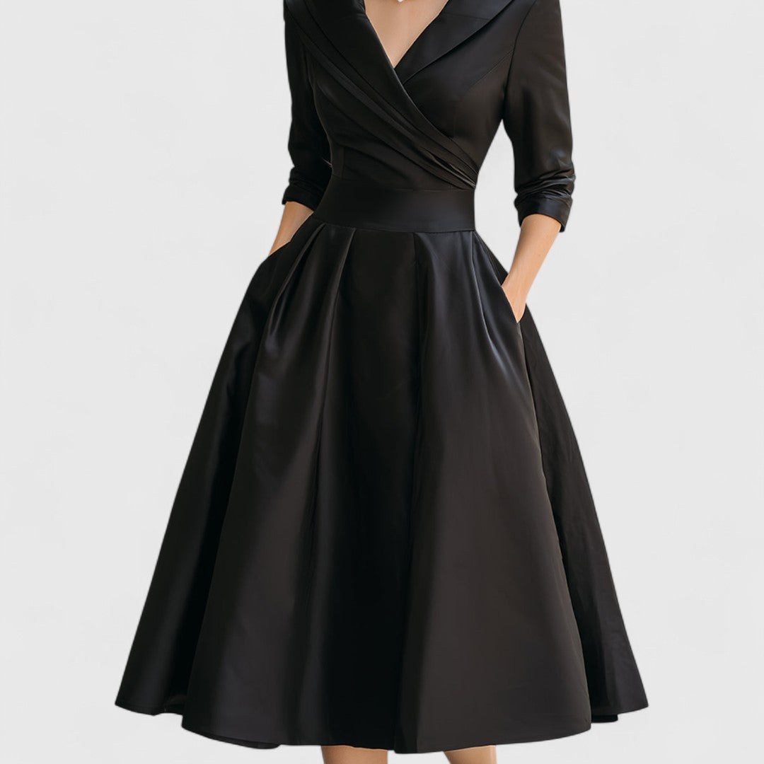 Vestido midi elegante
