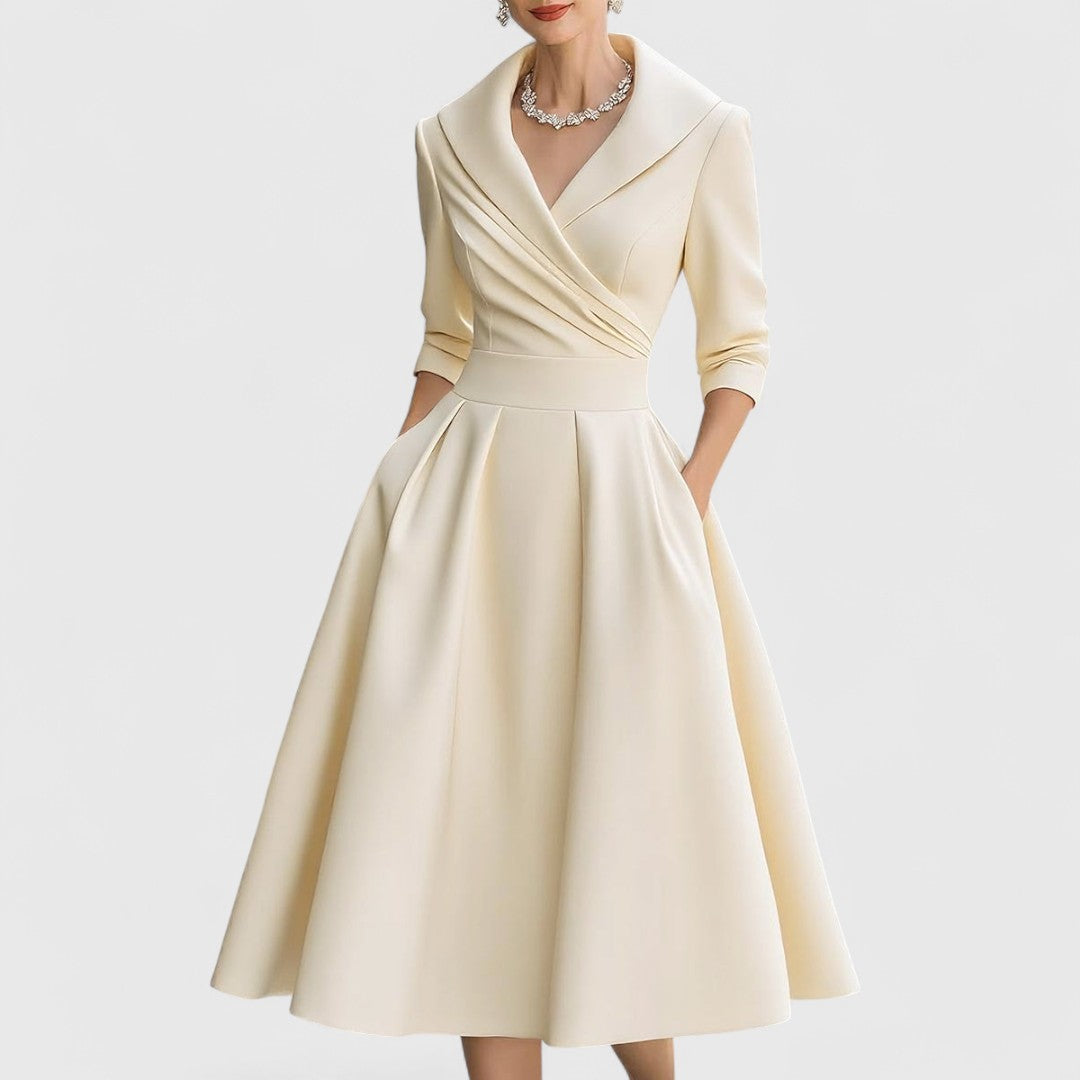 Vestido midi elegante