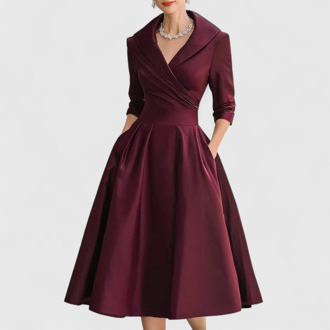 Vestido midi elegante