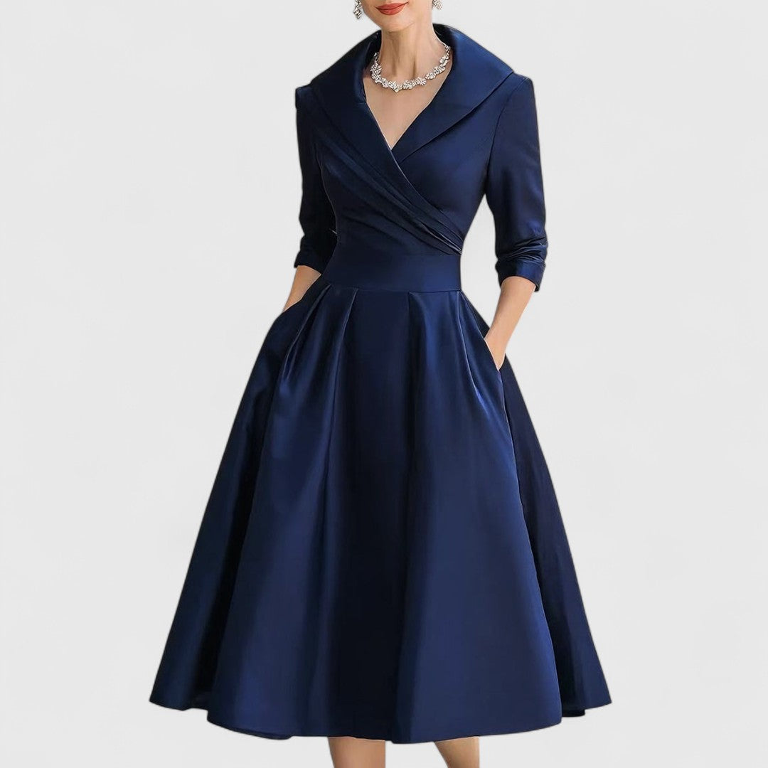 Vestido midi elegante