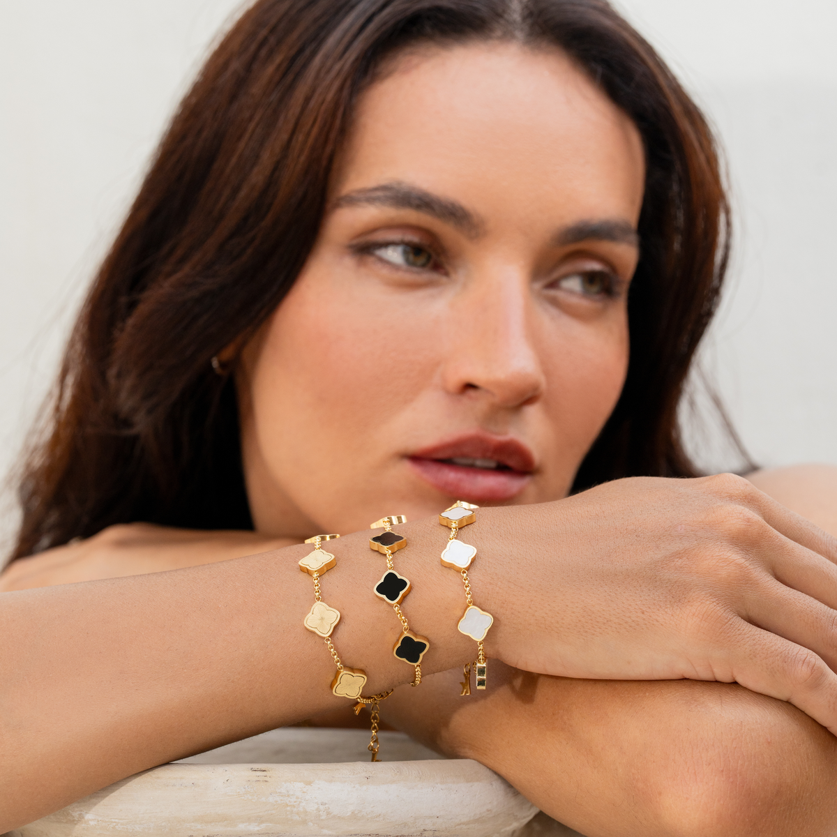 Pulsera de trébol