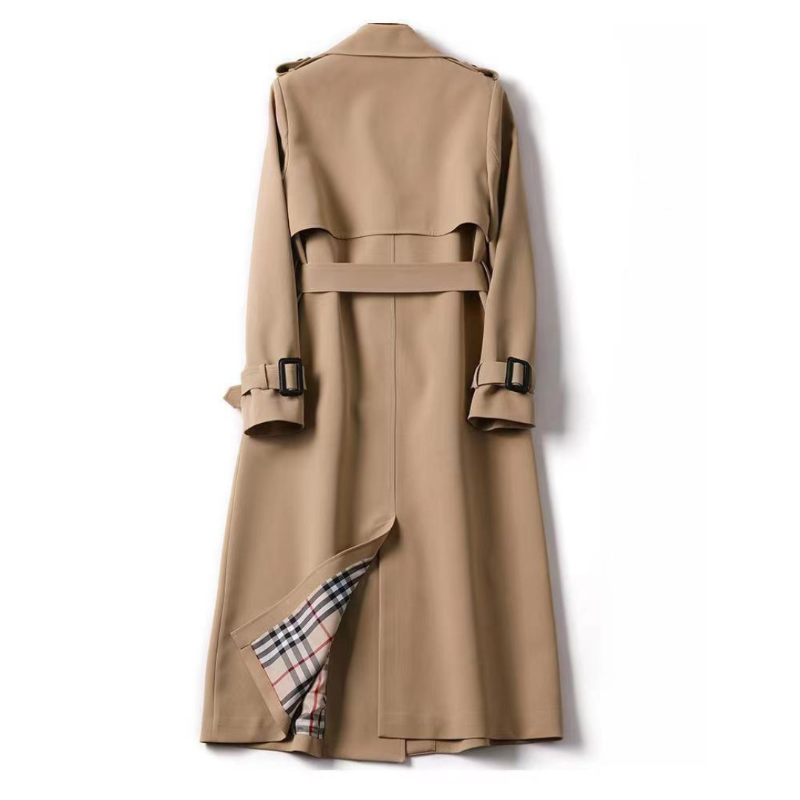 Gabardina con cinturón