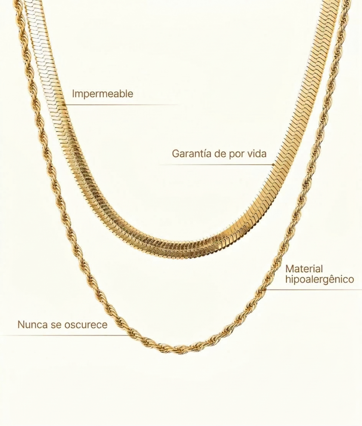 Malena | Dúo de collares