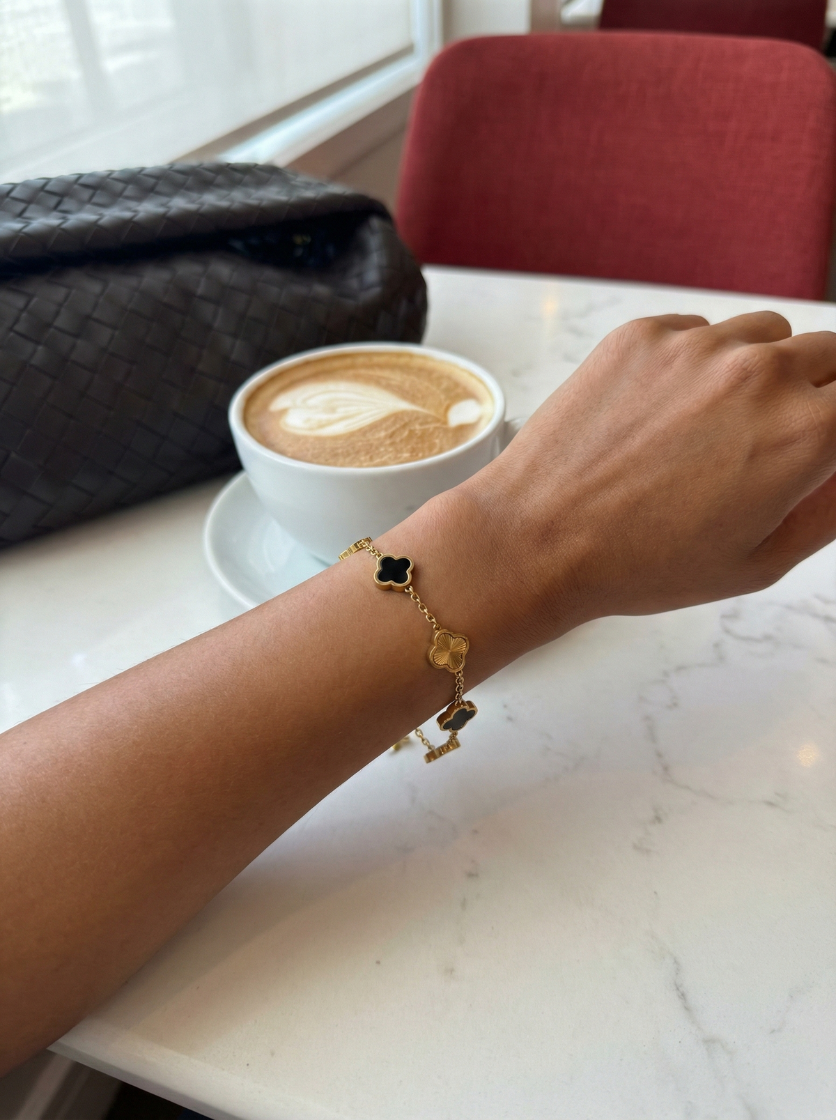 Pulsera de trébol