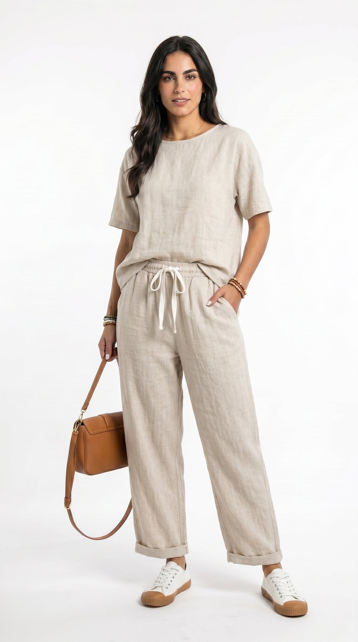 Luxe | Pantalones de Lino Elegantes