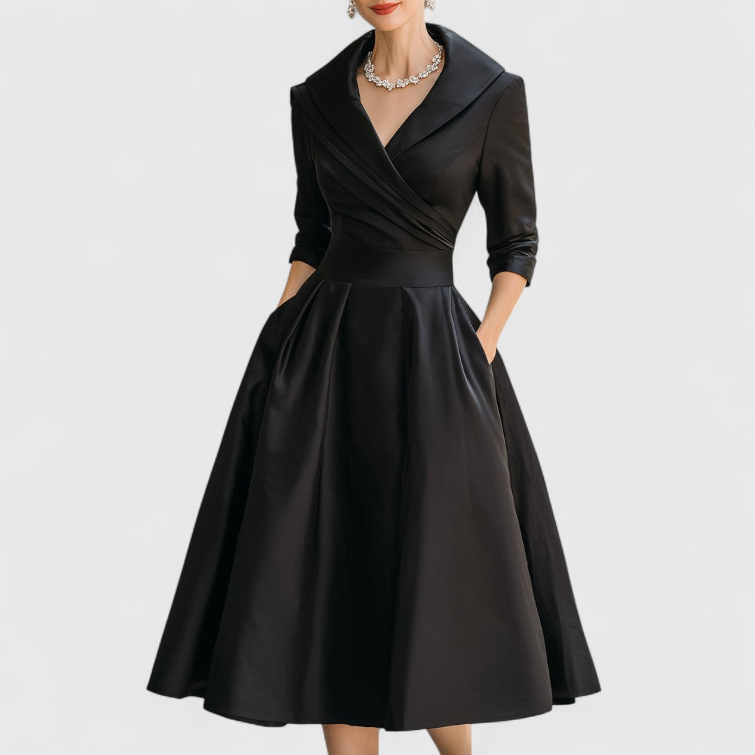Vestido midi elegante