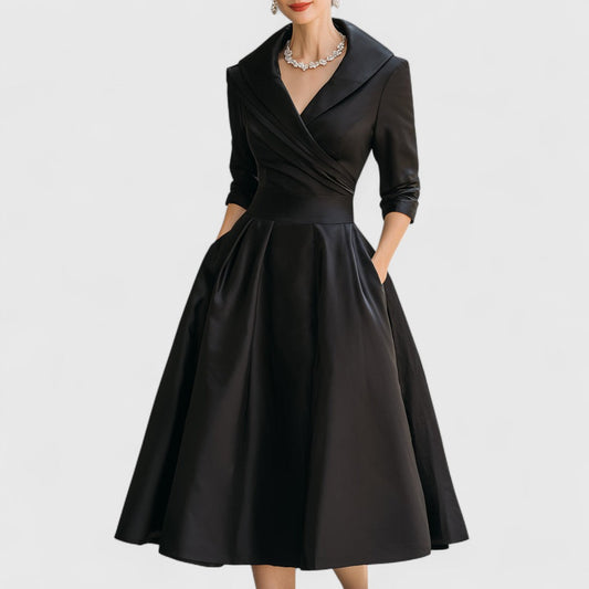 Vestido midi elegante