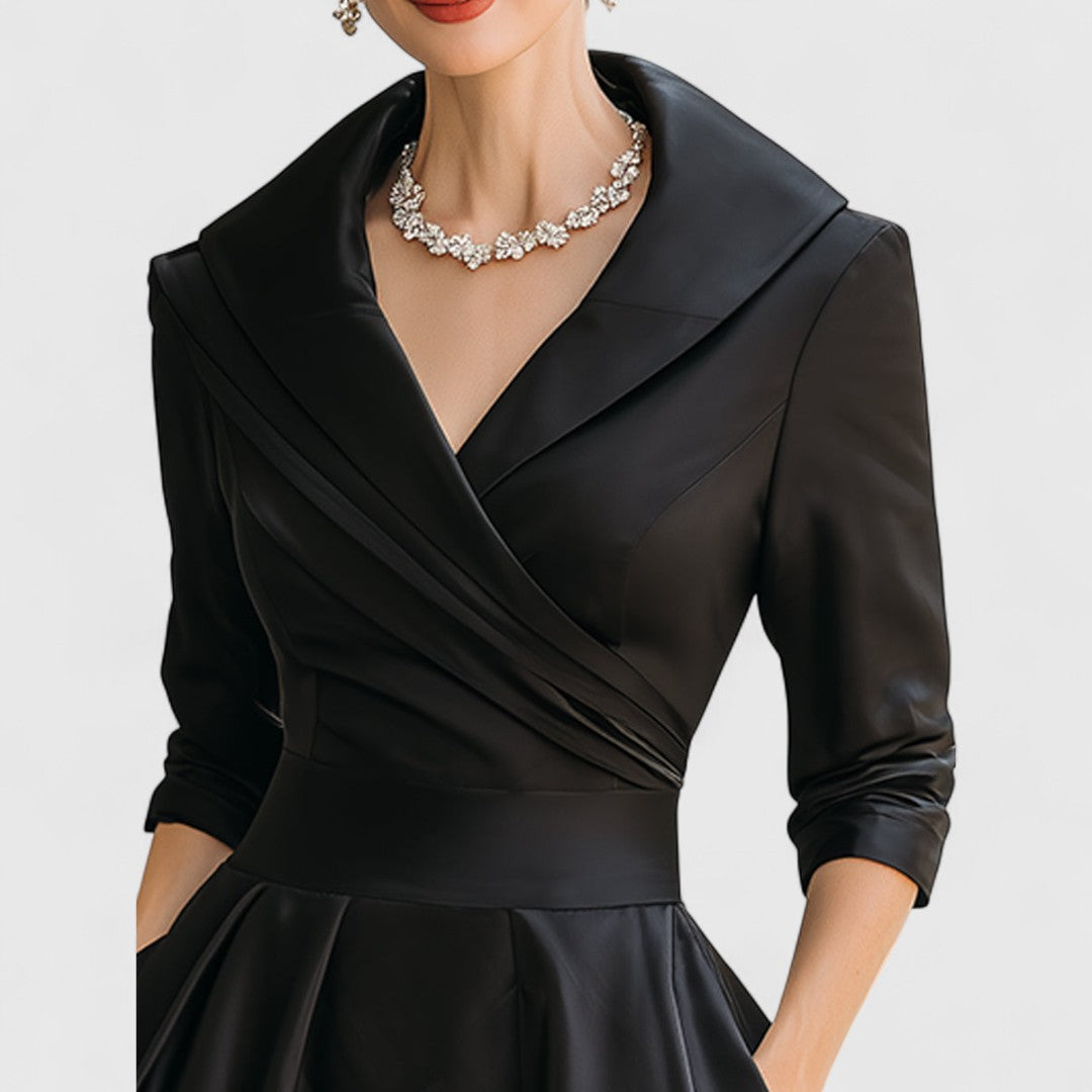 Vestido midi elegante